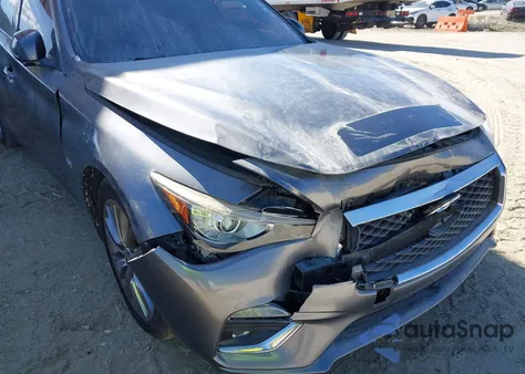 2018 Infiniti Q50 3.0T Luxe from USA, damaged, VIN JN1EV7AP6JM351536